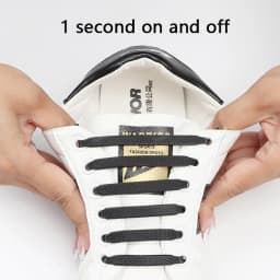 12Pcs Silicone Shoelaces for Shoes No Tie Shoe laces Elastic Laces Sneakers Kids Adult Rubber Shoelace One Size Fits All Shoes