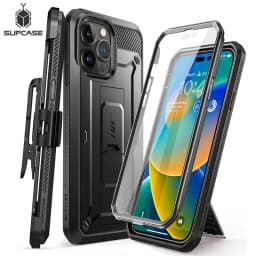 SUPCASE For iPhone 14 Pro Max Case 6.7" (2022) UB Pro Full-Body Rugged Holster Cover with Built-in Screen Protector & Kickstand