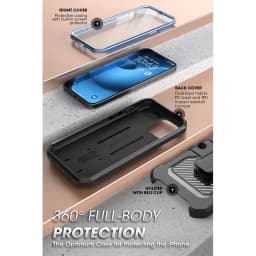 SUPCASE For iPhone 14 Pro Max Case 6.7" (2022) UB Pro Full-Body Rugged Holster Cover with Built-in Screen Protector & Kickstand