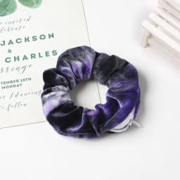 1PC Fashion New Velvet Pocket wallet Hair Scrunchies Retro Zipper Large Intestine Elastic Hair Band Hair Accessories Hot