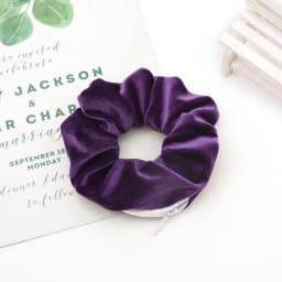 1PC Fashion New Velvet Pocket wallet Hair Scrunchies Retro Zipper Large Intestine Elastic Hair Band Hair Accessories Hot
