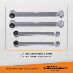 Control Arms 0-6" Lift Rear Upper Lower Adjustable For Jeep Wrangler JK 2007-2018