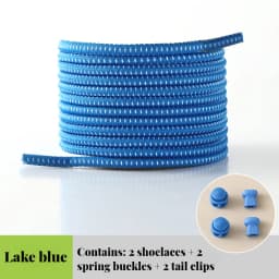 1Piar Elastic Shoelaces Sneakers Quality Lock Shoe laces Round Tennis Laces Without ties Adult Kids Rubber Bands for Shoes