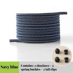1Piar Elastic Shoelaces Sneakers Quality Lock Shoe laces Round Tennis Laces Without ties Adult Kids Rubber Bands for Shoes