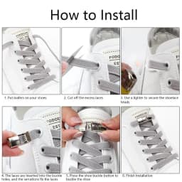 NEW Press Lock Shoelaces without ties Elastic Laces Sneaker 8MM Widened Flat No Tie Shoe laces Kids Adult Shoelace for Shoes