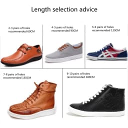 1Pair Striped Double Color Shoe laces Round Outdoor Sneakers Shoelaces Cotton Boots Shoelace 70CM 90CM 120CM 150CM 18 Colors