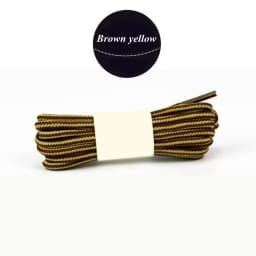 1Pair Striped Double Color Shoe laces Round Outdoor Sneakers Shoelaces Cotton Boots Shoelace 70CM 90CM 120CM 150CM 18 Colors