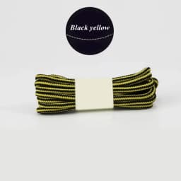 1Pair Striped Double Color Shoe laces Round Outdoor Sneakers Shoelaces Cotton Boots Shoelace 70CM 90CM 120CM 150CM 18 Colors