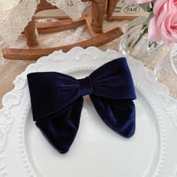 Fashion Hairpins For Women Girls Elegant Velvet Three-dimensional Hair Clip Barrettes Bowknot Hairgrip Headwear Hair Accessories