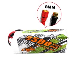 CNHL Lipo Battery 6S 22.2V 5200mAh 6200mA 9500mAh 90C With XT90 EC5 QS8 8mm Bullet Plug for Helicopter Airplane Car Truggy