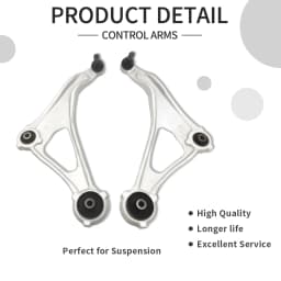 TOPICKSAP Pair Sets Front Lower Control Arm Ball Joint Assembly for Nissan Altima 2015 - 2018 Maxima 2016 - 2019 545003TA0B