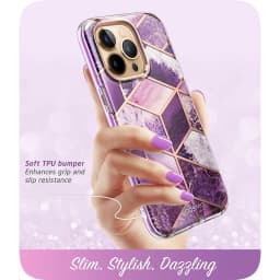 For iPhone 13 Pro Max Case 6.7 inch (2021) I-BLASON Cosmo Slim Full-Body Stylish Protective Case with Built-in Screen Protector