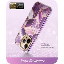 For iPhone 13 Pro Max Case 6.7 inch (2021) I-BLASON Cosmo Slim Full-Body Stylish Protective Case with Built-in Screen Protector