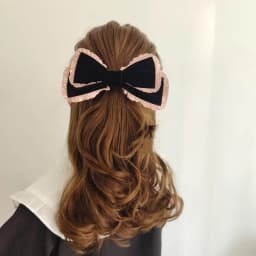 Vintage Velvet Lace Bow Hairpin for Women Girls Solid Ribbon Hair Clips Hair Ornament Winter Hair Grip Headwear Hair Accessories