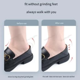 5D Heel Protectors Stickers Comfort Shoe Pads Men Woman Sneakers Insoles Foot Pain Relievers Adjust Size Cushion Care Inserts