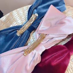 2021Retro Personality Exaggeration Barrette Bow Velvet For Women Girls Elegant Bow Vintage Hair Clip Prom Hair Accessories Party