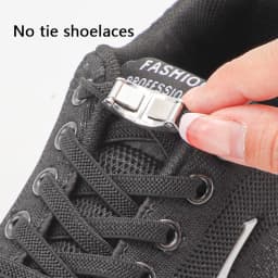 1Pair Elastic Laces Sneakers New Lock Flat Shoelaces Without ties Kids Adult No Tie Shoelace Rubber Bands Shoes Accessories