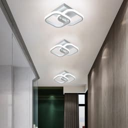Modern Acrylic Led Ceiling Lamp Home Appliance Decor Lighting Surface Mounted Balcony Corridor Indoor Bedroom Aisle Luminaire
