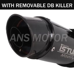 Motorcycle Exhaust System Slip On Exhaust Muffler Tail Pipes For Kawasaki Z900 2017 - 2021 Round Black Muffler