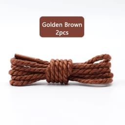 Leather Shoelaces Round Shoe laces Waterproof Waxed Cotton Shoelace Oxford Boots Laces for Shoes 60/80/100/120/140/180cm 1Pair