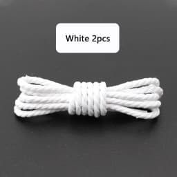 Leather Shoelaces Round Shoe laces Waterproof Waxed Cotton Shoelace Oxford Boots Laces for Shoes 60/80/100/120/140/180cm 1Pair
