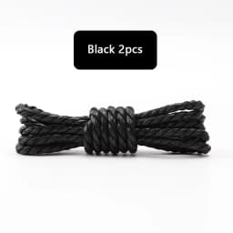 Leather Shoelaces Round Shoe laces Waterproof Waxed Cotton Shoelace Oxford Boots Laces for Shoes 60/80/100/120/140/180cm 1Pair
