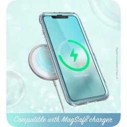 For iPhone 12 Case/12 Pro Case 6.1" (2020) I-BLASON Cosmo Full-Body Glitter Marble Bumper Case with Built-in Screen Protector