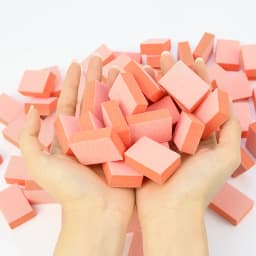 7500Pcs/Carton Mini Nail Buffer Block Sponge File Nail Polisher Manicure Set
