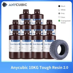 Anycubic Flexible Tough Resin 2.0 10KG LCD 3D Printing Material High Toughness 3D Printer UV Resin For Photon Mono X Photon S