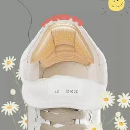 1Pair 5D Heel Protectors Sneaker Shoe Insoles Anti-wear feet Shoe Pads High Quality Thickened Adjust Size Shoes Accessories