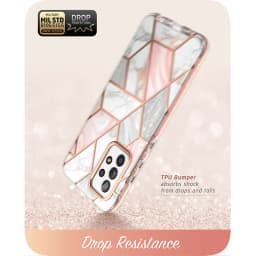 For Samsung Galaxy A33 Case 5G (2022) I-BLASON Cosmo Slim Stylish Protective Bumper Case with Built-in Screen Protector