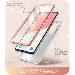For Samsung Galaxy A33 Case 5G (2022) I-BLASON Cosmo Slim Stylish Protective Bumper Case with Built-in Screen Protector