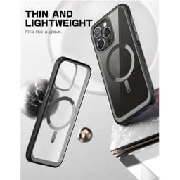 For iPhone 15 Pro Case 6.1 inch (2023) SUPCASE UB Mag Series Premium Hybrid Protective Clear Case Compatible with MagSafe