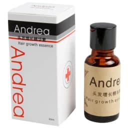 Andrea Hair Fast Hair Growth Essentielle Herbal Keratin Dense Alopecia Loss Liquid Ginger Sunburst Yuda Pilatory Oil 20ml