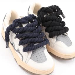 Round Shoelaces Quality Colorful 1CM Thicker Cotton Shoelace Running Sneakers Laces 1Pair 100/120/140CM Boots Shoe laces Shoes