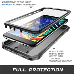 SUPCASE For LG K40 Case (2019 Release) UB Pro Full-Body Rugged Holster Case Cover with Built-in Screen Protector & Kickstand