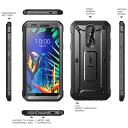 SUPCASE For LG K40 Case (2019 Release) UB Pro Full-Body Rugged Holster Case Cover with Built-in Screen Protector & Kickstand