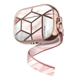 I-Blason Cosmo Case Designed For Airpods Pro, 360 Degree Protective Marble Case Cover Compatible with Apple AirPods Pro (2019)