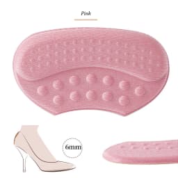 2022 New High Heels Insoles for Women Heel Protector Stickers Cushion Inserts Foot Heel Liners Pain Relief Pads Foot Accessories
