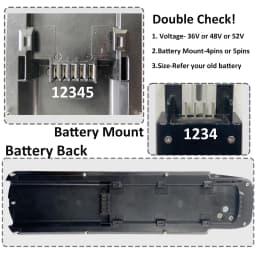 36V 10Ah/15Ah/20AH Hailong Ebike Battery with USB Lithium Li-ion 18650 Motor Bike Conversion Kit Electric Bike Bicycle