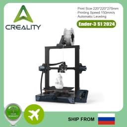 Creality Ender-3 S1X 3D Printer Print 32-Bit Silent Motherboard Support Resume Power Failure Printing CR-Touch Auto-Leveling