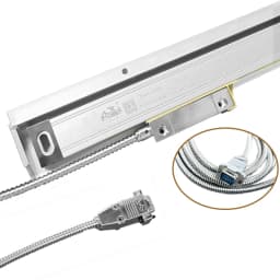 Milling Lathe 3 Axis LCD DRO And 3PCS High Precision 50-1000mm Linear Scale Optical Ruler Encoder 19 Languages Digital Readout
