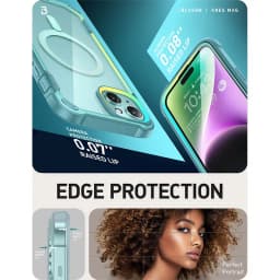 For iPhone 15 /For iPhone 14 /For iPhone 13 Case 6.1” (2023) I-BLASON AresMag Full-Body Shockproof Rugged Bumper Case
