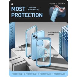 For iPhone 15 /For iPhone 14 /For iPhone 13 Case 6.1” (2023) I-BLASON AresMag Full-Body Shockproof Rugged Bumper Case