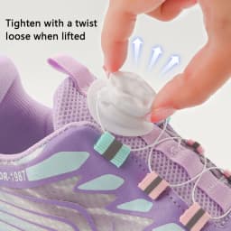 1Pair Swivel Buckle Laces Sneakers Boots Automatic Shoelaces Without ties Adults Kids No Tie Shoe laces Shoes Accessories