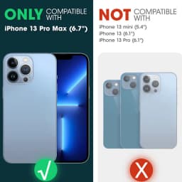 SUPCASE For iPhone 13 Pro Max Case 6.7 inch (2021) UB Mag Series Premium Hybrid Protective Clear Case Compatible with MagSafe