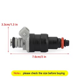 Areyourshop 8PCS Fuel Injectors Fit For Grand Cherokee Ram3500/2500/1500 B3500 B2500 B1500 1996-1998 53030778 Car Parts