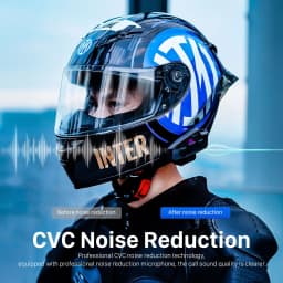 Fodsports FX10C Mesh Motorcycle Bluetooth Mesh Intercom Wireless Helmet Headset,Music Share,FM Radio.