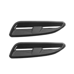 Areyourshop ABS Plastic Bonnet Vents Gloss Black Finish For Jaguar Xkr Style Rs Vxr For Ford For Bmw Car Auto Parts