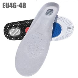 1Pair Arch Support Plantar Fasciitis Shoes Insoles for Feet Orthopedic Insole Men Silicone Shock absorbing Non slip Shoe Pads